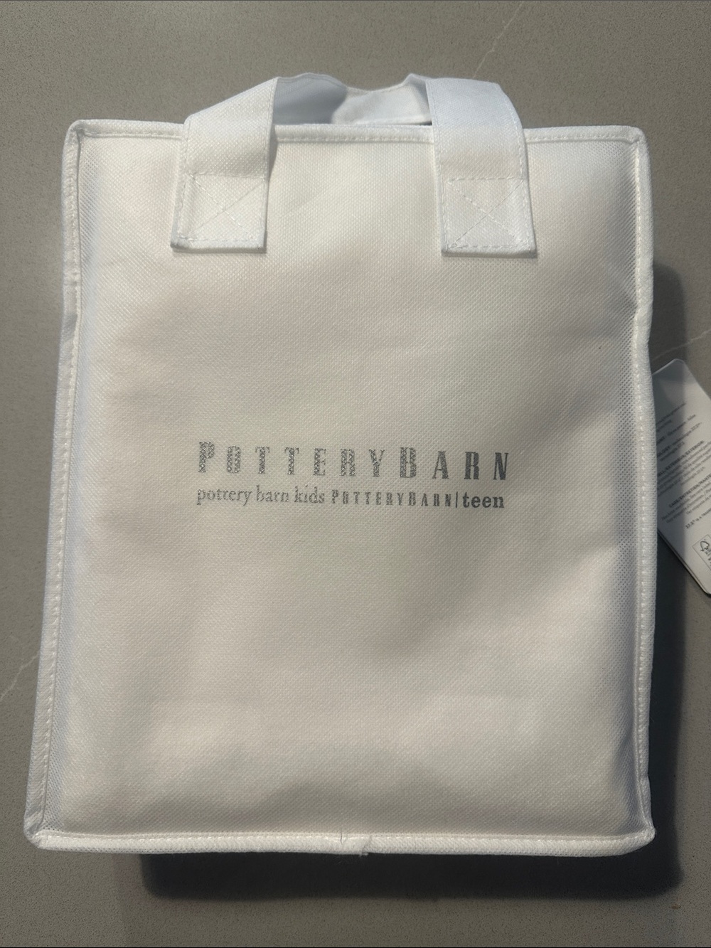 Pottery Barn sleepsmart 37.5 technology duvet protector